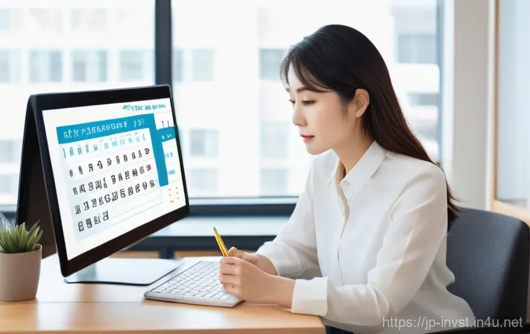 주식 배당락일이란 - **Prompt 1: Understanding Crucial Investment Dates**
    A Japanese woman in her late 30s, dressed i...